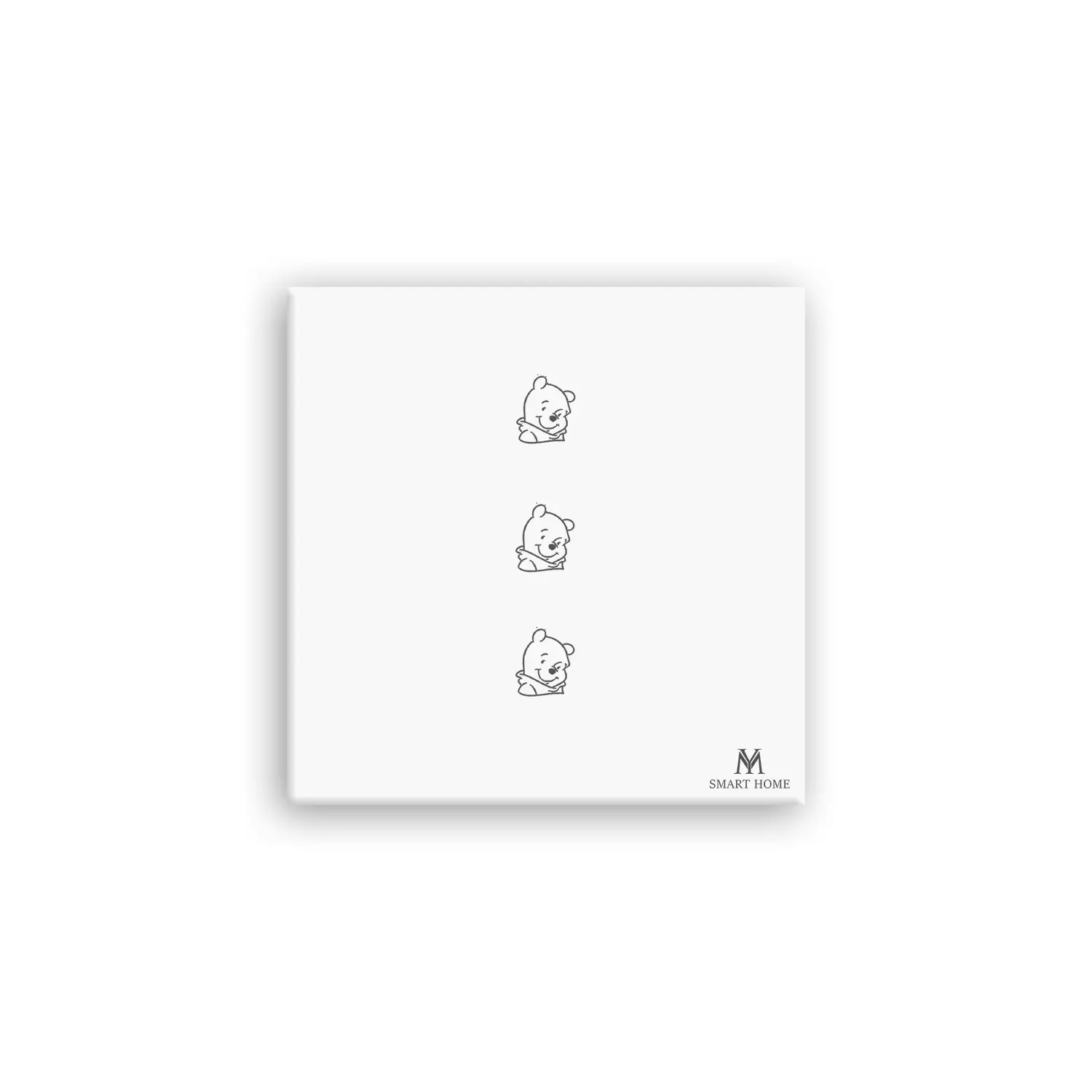 کلید لمسی اتاق کودک طرح خرس پو سه پل